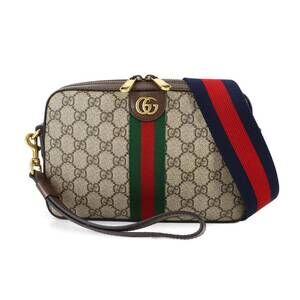 Gucci Ophidia GG Crossbody Bag - 2-way Shoulder Clutch Handbag Supreme Canvas...